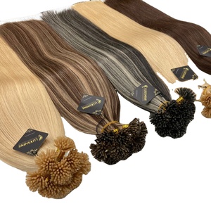 Itip cabello humano vietnamita súper doble cabello de lujo barco DHL un donante - Product Image 1