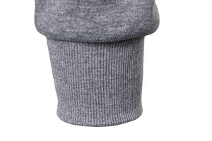 Sudadera con Capucha de Algodón para Hombre, Personalizada al por Mayor, Otoño Invierno, Felpa Gruesa, Cierre de Cremallera, Color Sólido, Ropa Deportiva - Product Image 4