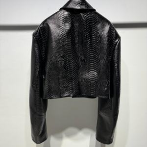 Chaqueta de Cuero Casual Unisex de Color Personalizado con Estilo de Gabardina Vintage para Diseño en Tela de Lona, Lista para el Invierno - Product Image 5