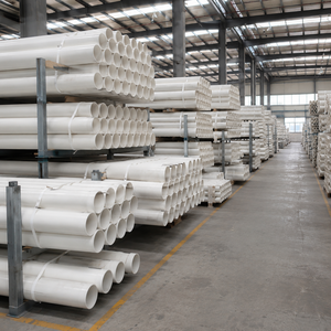 Tubería de Drenaje de UPVC, Material de Construcción de Plástico Rígido Gris y Blanco de 50mm, 75mm y 110mm, Aprobado por ISO CE, para Plomería Doméstica - Product Image 5