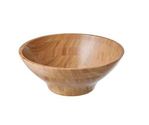 Cuenco para servir de madera de mango de calidad superior, ensaladera hecha a mano, India, superventas, comprador comercial, hotel, restaurante, venta al por mayor - Product Image 6