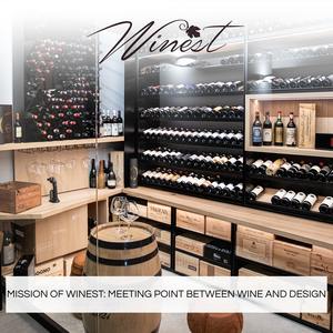 Meuble à vin moderne personnalisable en bois avec étagères de rangement lumineuses pour bar à domicile - Product Image 2