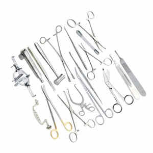 Juego de Instrumentos Quirúrgicos de Acero Inoxidable para Hospital - Kit de Herramientas Profesional para Cirugía Básica (Set 14) Calidad Duradera Grado A+ - Product Image 2