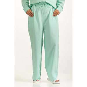 กางเกงขายาวผ้าอ็อกซ์ฟอร์ดทรงปกติ WM-COD-SS25-368B - Product Image 1