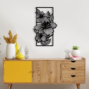 Arte de pared de metal con tema de árboles y hojas naturales diseñado para espacios decorativos interiores y exteriores de proveedor indio - Product Image 5