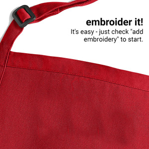 Delantal reforzado más vendido hecho 2025 Delantal elegido por equipos de cocina en delantal de comedor y camiones de comida - Product Image 5