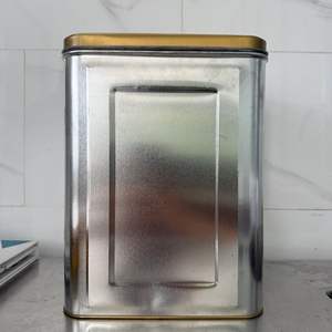 Boîte de conserve OEM ODM fabrication boîte en métal emballage avec couvercle à charnière petite boîte en fer blanc personnalisée en gros - Product Image 3