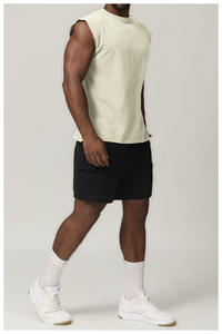 <b>Men</b> Loose Fit O-Neck Sleeveless Gym T-Shirt Casual Workout Tank Top Fitness <b>Muscle</b> Tee Summer Streetwear <b>Vest</b> - Product Image 6