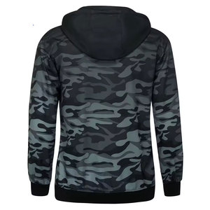 Nueva llegada Casual Wear Color sólido Hombres Estilo de camuflaje Sudaderas con capucha Venta al por mayor Tasa de secado rápido Hombres Camuflaje Sudadera con capucha - Product Image 2
