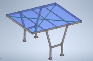 KGL MAKINA EU Refugio de Carga EV para Cochera Solar de Servicio Pesado Diseño Moderno Sostenible Fácil Montaje para Hogar Comercial - Product Image 2