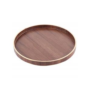Vente en gros de plateau de service en bois d'acacia rectangulaire massif de haute qualité standard pour hôtel restaurant au prix de gros - Product Image 1