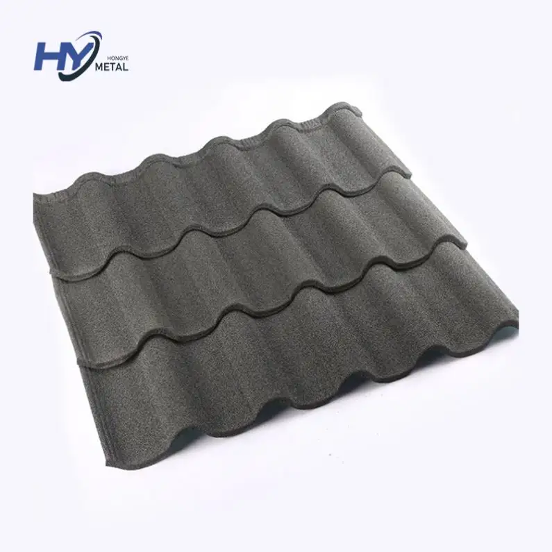 light weight asphalt Color Corrugated Sheets steel rooging stone coated shingles in South Africa