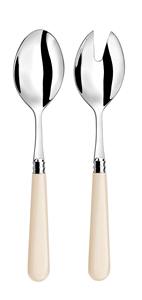 Ensemble de serveurs à salade de luxe Poignée en marbre Cuisine Salle à manger Ustensiles de service pour la maison Restaurant Table d'événement - Product Image 5