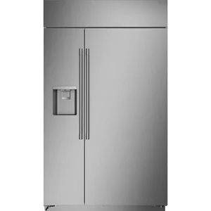 2026 ZISS480DNSS 48-Inch Counter Depth Smart <b>Refrigerator</b> 28.6 Cu. Ft. Built-In Side-by-Side with Frost-Free Defrost - Product Image 1