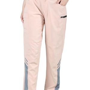 Jeans Casuales de Mujer Clásicos, de Cintura Media, Pierna Ancha, Tejido de Punto, Frente Plano, Transpirables, Impermeables, Talla Personalizada, 100% Algodón - Product Image 1