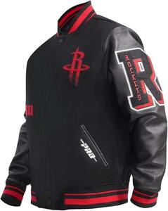 Vente en gros de veste universitaire en laine avec écussons en chenille, veste Letterman personnalisable pour équipes scolaires et mélange de laine chaud à la mode - Product Image 6