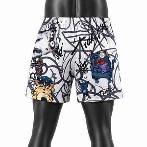 Pantalones Cortos Deportivos Personalizados para Hombre, Pantalones Cortos de Playa con Estampado Urbano, de Secado Rápido, Casuales de Verano, Diseño por Sublimación, OEM, ODM - Product Image 2