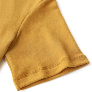 Sweat à capuche en coton personnalisé pour hommes, pull en polaire de couleur unie, sweat à capuche à manches courtes pour hommes - Product Image 4