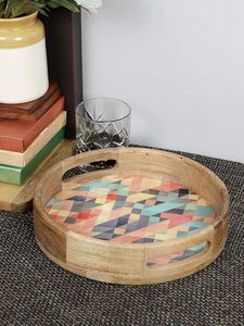 Custom Rustic Wooden Serving <b>Tray</b> with <b>Drawer</b> for Whiskey Wine Cigars Artisan Aura Ash <b>Tray</b> - Product Image 4