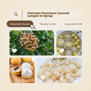 ผลไม้กระป๋องพรีเมี่ยมจากผู้ผลิตเวียดนามกระป๋องในน้ำเชื่อมลำไย - Product Image 6