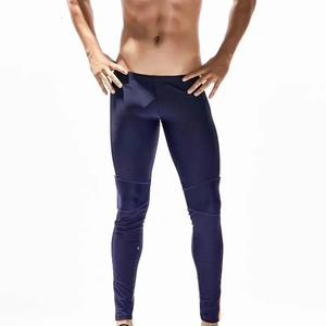 Leggings pour hommes imprimés par compression par sublimation OEM nouveau design de pantalon de compression en coton collants performance élasthanne/polyester - Product Image 3