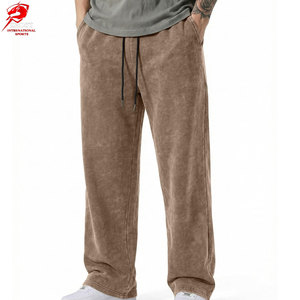 Pantalones de Estilo Urbano con Lavado Ácido, Corte Relajado, Servicio OEM, Fabricación con MOQ Bajo - Product Image 1