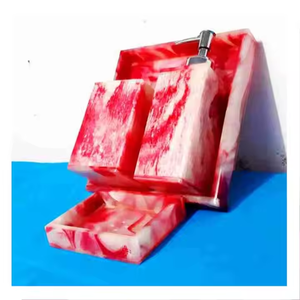 Ensemble de salle de bain en résine classique fait à la main en trois pièces, organisateur de vanité de luxe, porte-savon, porte-brosse à dents, plateau durable - Product Image 2