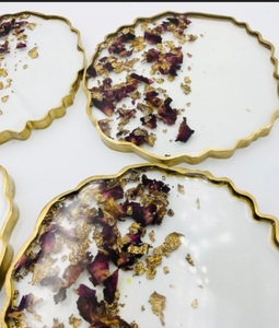 Best Quality <b>Round</b> Shape Coaster with Luxury Bulk Resin Design Directly From Manufacturer in India - Product Image 6