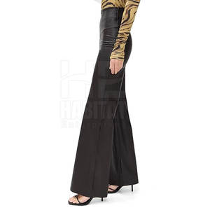 กางเกงหนังผู้หญิงใส่สบาย เอวสูง หนังนุ่ม ดีไซน์ทันสมัยและทนทาน - Product Image 4