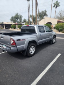 Used 2024 Tacoma TRD Pro Silver Pickup Truck 4x4 Automatic LED Headlights R17 Tires Fabric Seats Gas Engine For Sale - Product Image 6