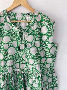 Maillots de bain pour femmes de haute qualité en coton 100% pour l'été, robe de plage, haut, style doux, vente en gros en provenance d'Inde - Product Image 5