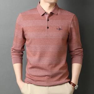 เสื้อโปโลแขนยาวคอปกแบบลำลองสำหรับผู้ชายเสื้อเจอร์ซี่แบรนด์แฟชั่นใหม่ล่าสุด2025 - Product Image 5