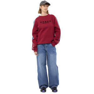 Sudadera con Capucha de Cuello Redondo para Otoño e Invierno, Estilo Urbano, Fabricante OEM, Logotipo Personalizado, Alta Calidad, 100% Algodón, Estampado Puff, Bordado - Product Image 4