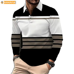 Camiseta de Manga Corta Personalizada para Hombre, con Bolsillo, Tejido de Punto de Poliéster y Algodón, Corte Regular, Duradera, Transpirable y Antiarrugas - Product Image 5