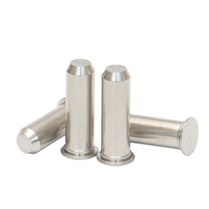 Goupille de guidage en acier TPS-5MM-10, goupille cylindrique de positionnement, goupille à rivetage par pression - Product Image 1