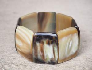 Corne de buffle de boeuf naturel bijoux de main de mode bracelet manchette bracelets collier bijoux de mode de luxe fabriqués à la main personnalisés toutes les tailles - Product Image 5