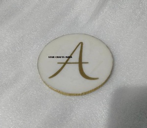 Sous-verres multifonctionnels tendance en résine de terrazzo Sous-verres isolants pour le thé Serviettes de table Ardoise Sous-verres en liège Tapis et tampons SCI - Product Image 6