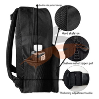 Mochila Escolar Dakota Sports Multiusos Ligera de Poliéster Oxford, Cómoda para Usar en el Hombro, para Actividades al Aire Libre, Escuela y Campamento