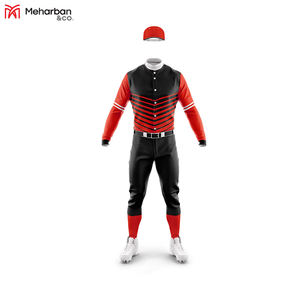 Último diseño OEM al por mayor personalizado sublimado uniformes de béisbol barato en blanco gran oferta uniforme de béisbol - Product Image 3