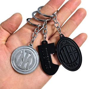 Llavero de Aleación Colorido de Fútbol de Argentina, Riyadh Victory, Inter de Milán, AC Milan, MCity, Italia, París, Recuerdo para Fanáticos del Equipo, Adorno para <span class=keywords><strong>Bolsa</strong></span> - Product Image 4