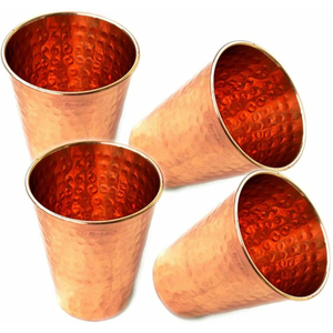 Verre à cocktail en cuivre martelé style royal, verre à Moscow Mule en cuivre, couleur personnalisée, cadeau - Product Image 5