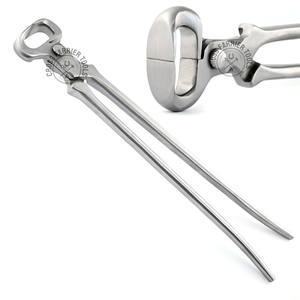 Pinces professionnelles pour sabot de cheval 15 "outils de maréchal-ferrant en acier forgé pour coupe précise Instruments vétérinaires de maréchal-ferrant - Product Image 1