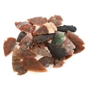 Vente en gros de pointes de flèches en agate naturelle artisanales en pierre semi-précieuse pour la guérison Reiki et la technique sculptée Feng Shui - Product Image 2