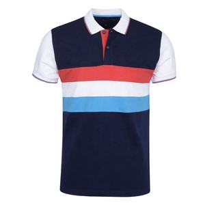 Venta al por mayor de camisetas de polo de golf para hombre con logotipo personalizado para el trabajo camisetas de polo pantalones cortos de verano de negocios camisa de manga corta Unisex - Product Image 2