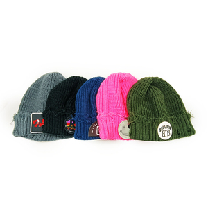 Gorros al por mayor gorro de punto gorro de calavera de invierno gorro holgado cálido gorro para hombre y mujer moda informal sombreros personalizados OEM fábrica - Product Image 3