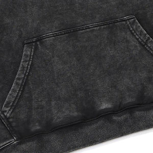 เสื้อสเวตเตอร์มีฮู้ดเสื้อสเวตเตอร์มีฮู้ดพิมพ์ลายล้างด้วยกรดโอเวอร์ไซส์2024ออกแบบได้ตามต้องการ - Product Image 3