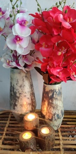Custom Luxury <b>Unique</b> White Silver Mercury Fancy Top High-Quality Handmade Decorative Centerpiece Flower <b>Vase</b> for Home Decor - Product Image 5