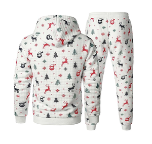 Conjunto Deportivo de 2 Piezas para Hombre, Chándal de Terciopelo, Informal, con Cremallera Completa, Chaqueta y Pantalones para Correr - Product Image 6