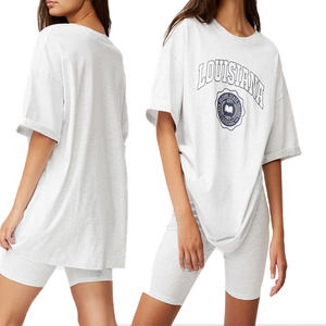 Dtg Print Streetwear Graphic Tees T-shirt blanc Plus Size Vêtements pour hommes T-shirt délavé à l'acide T-shirts surdimensionnés vintage personnalisés pour hommes - Product Image 6