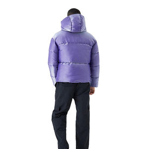 Veste matelassée lourde pour hommes meilleure vente conception personnalisée deux poches coupe régulière chaud Streetwear mode matériel 2025 - Product Image 3